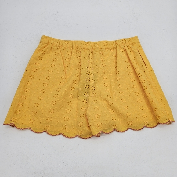 Matilda Jane Yellow Eyelet Shorts - Picture 2 of 6